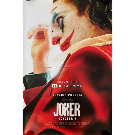 joker movie poster 27x40